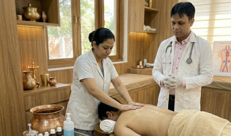 Abhyanga features Abhyanga features