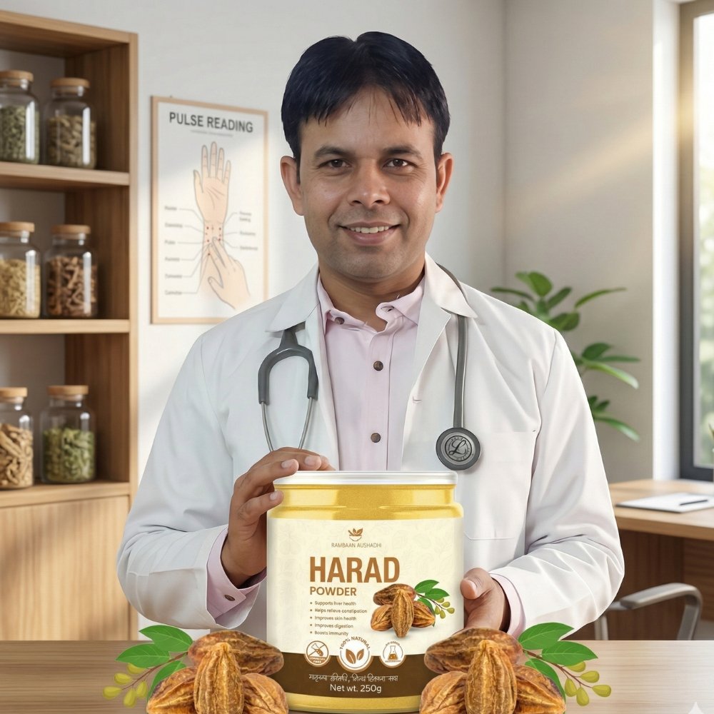Harad Powder (Haritaki) – Ayurvedic Digestive Support & Natural Cleanse