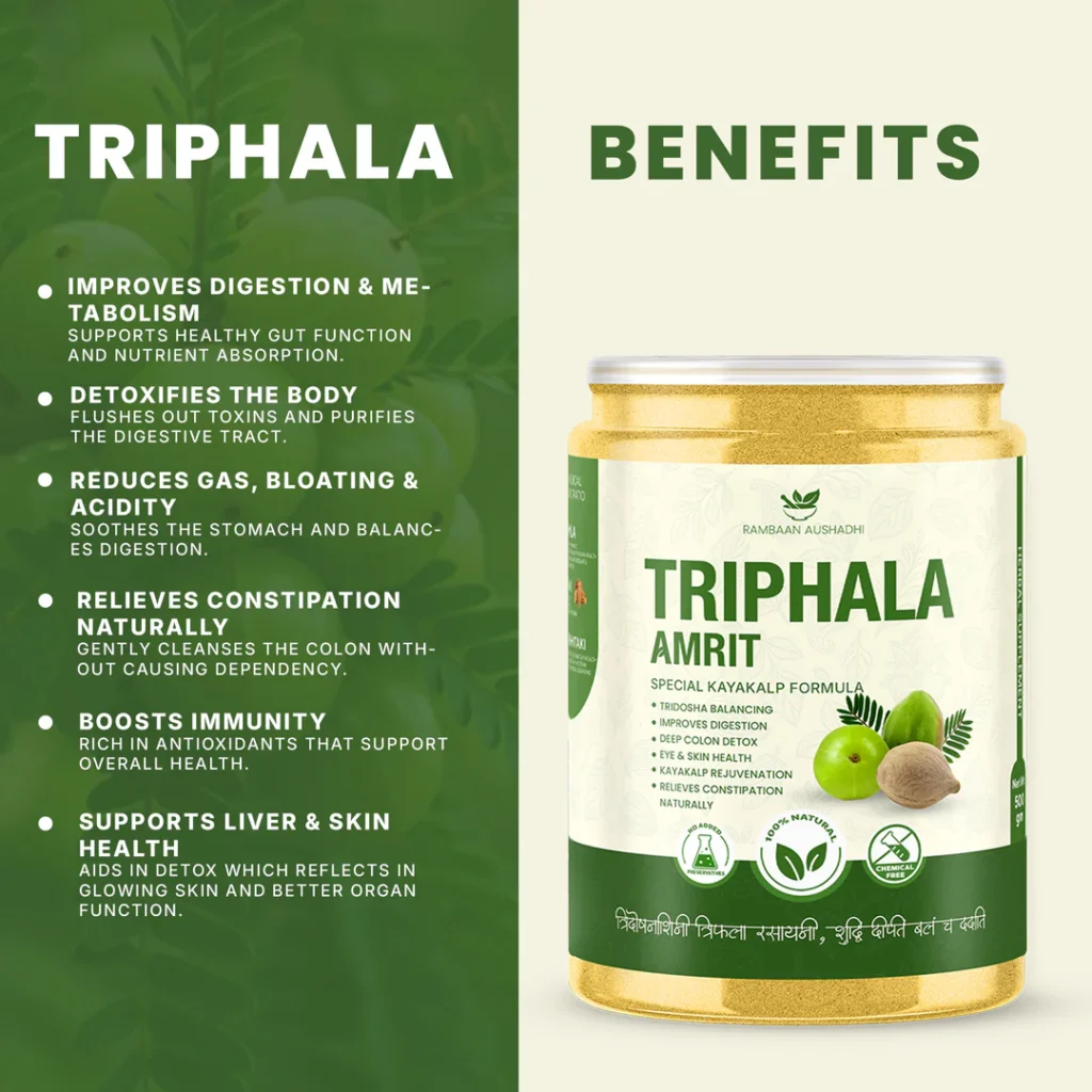 Triphala Powder Ratio124c